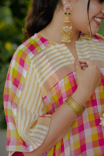 Pink Kaftan Silhouette