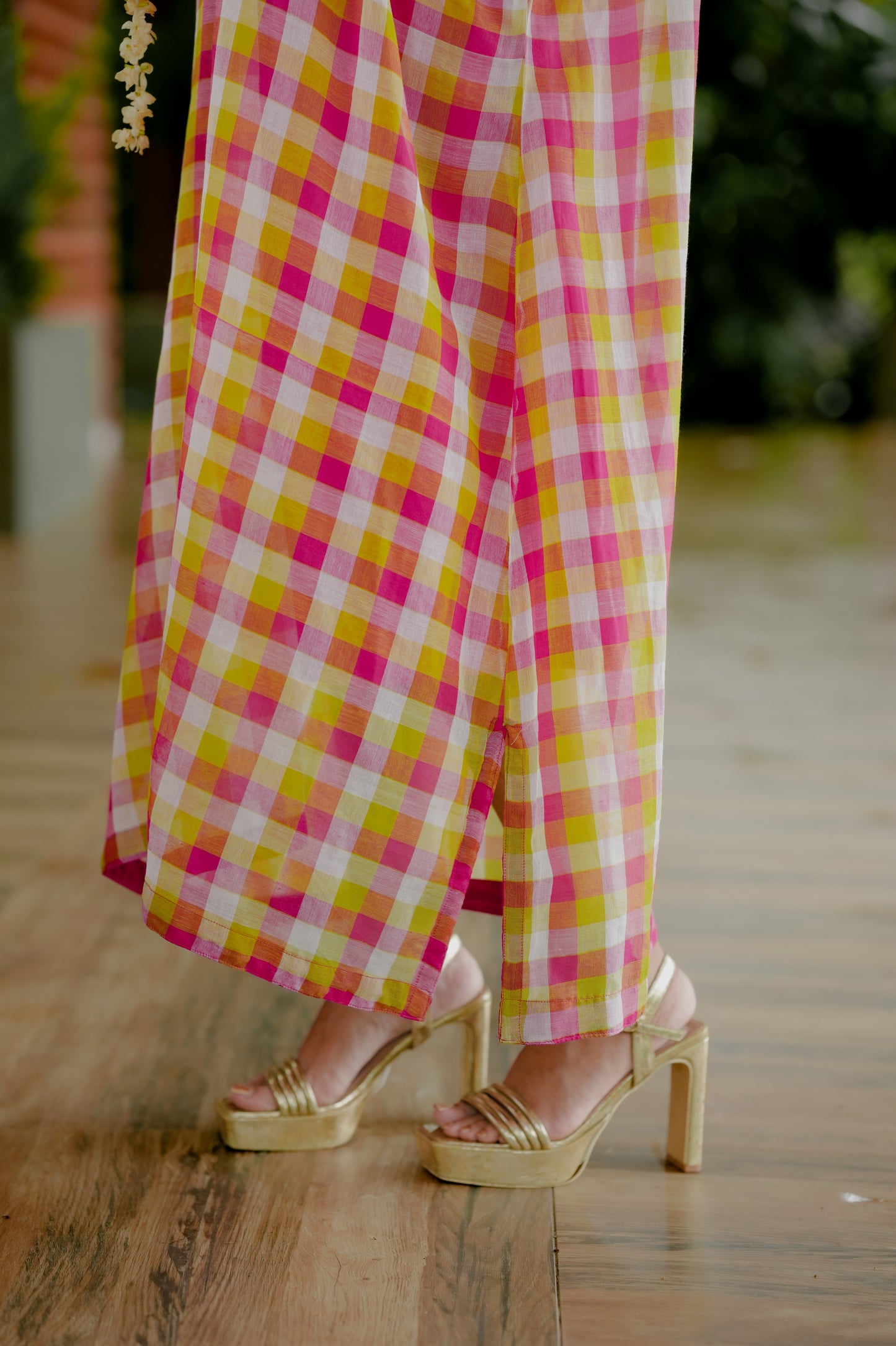 Pink Kaftan Silhouette